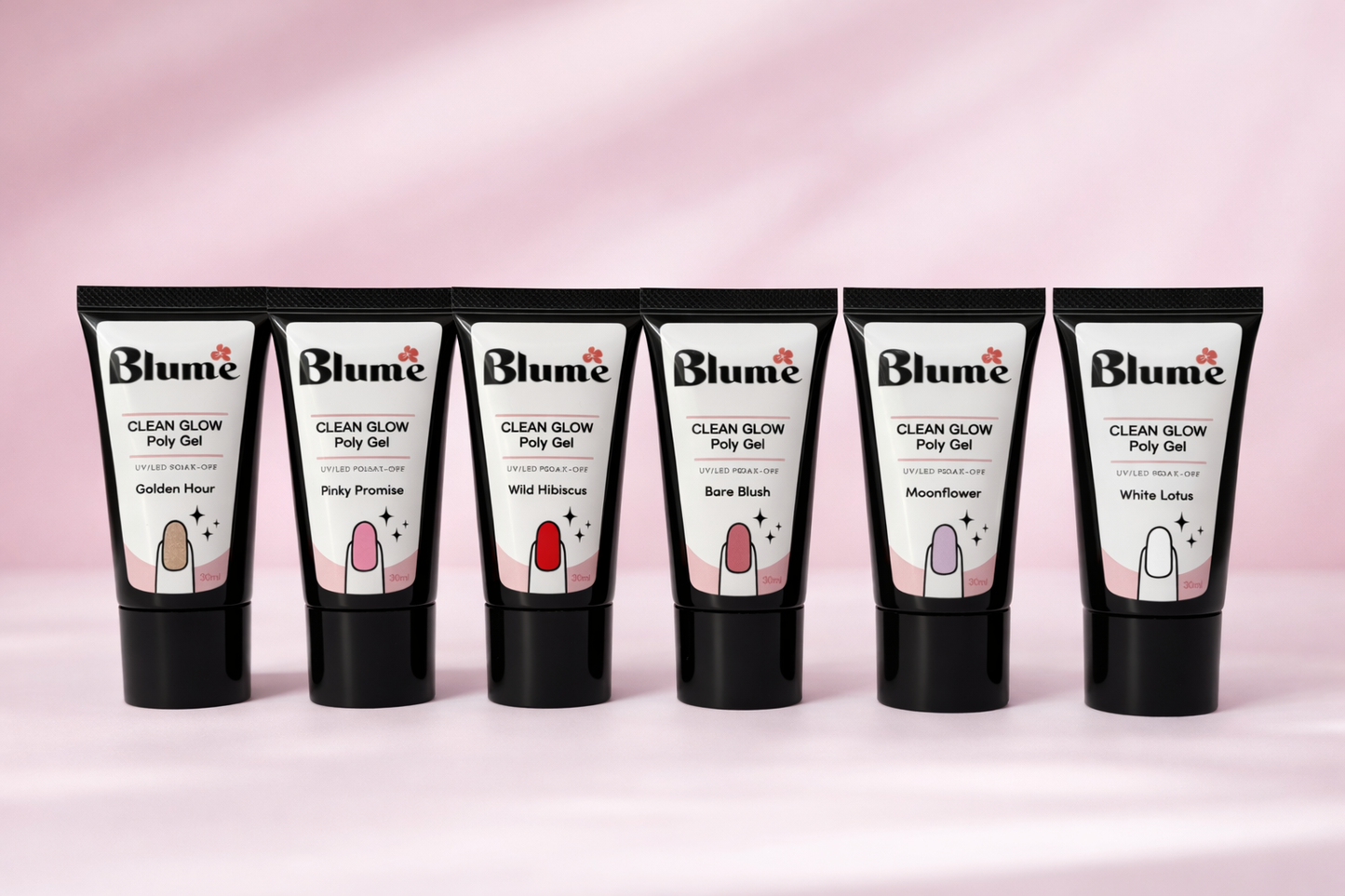 Clean Glow Polygel Singles