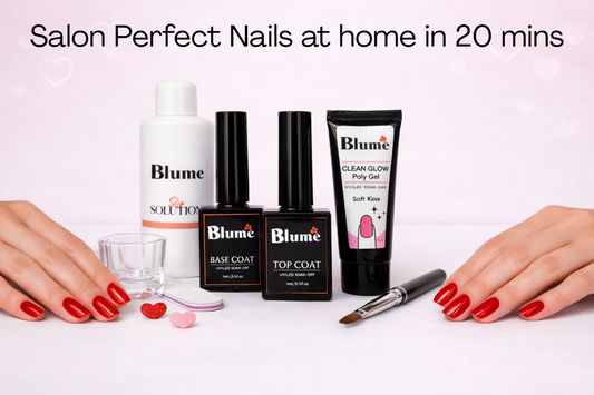 CleanGlow Polygel Nails Kit - 10 items